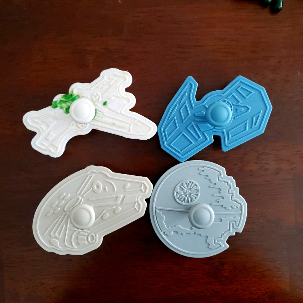 Star Wars Cookie Cutter Stamps set of 4